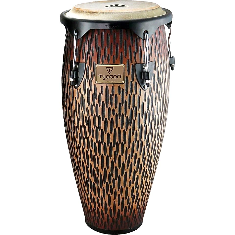 Tycoon 11'' Chiseled Orange Conga ve Tekli Sehpası (STCS3110BCOS)