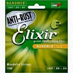 Elixir 010-034 Mandolin Teli (11500)