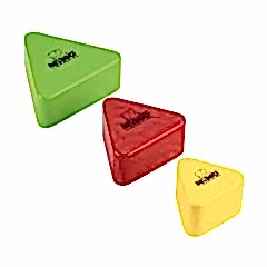 Nino 508MC Wood Shaker Triangular Multi Color
