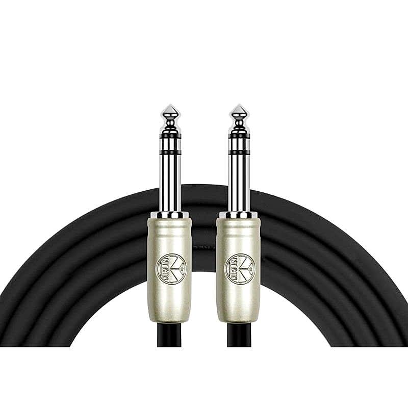 Kirlin 24AWG 1/4'' TRS Kablo (AP249PR3MBK)