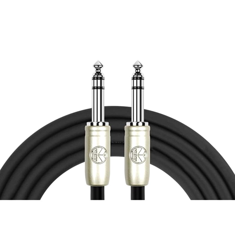 Kirlin 24AWG 1/4'' TRS 6mt. Kablo (AP249PR6MBK)