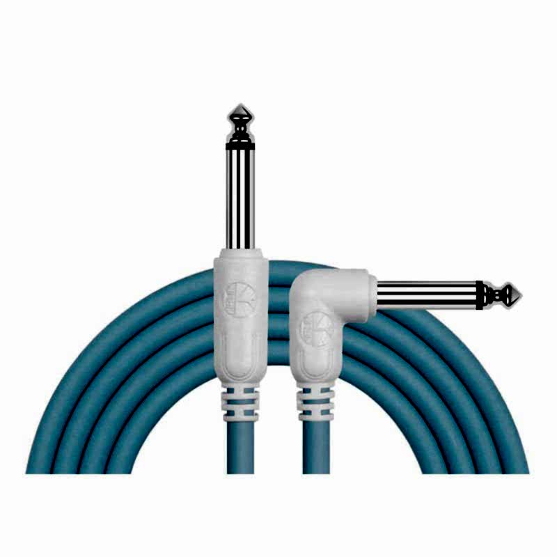 Kirlin 1/4'' Mono Plug - 1/4'' R Angle 3mt. Kablo (IC2423MAT)