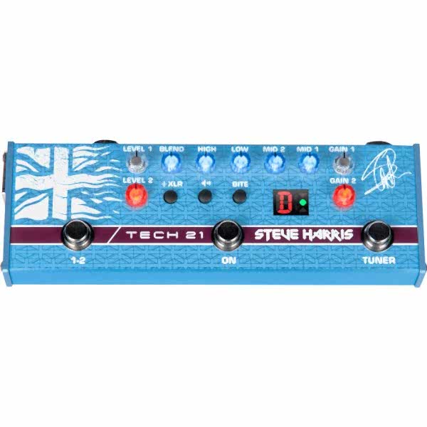 Tech 21 SH1 Steve Harris Sansamp Bas Gitar Pedalı