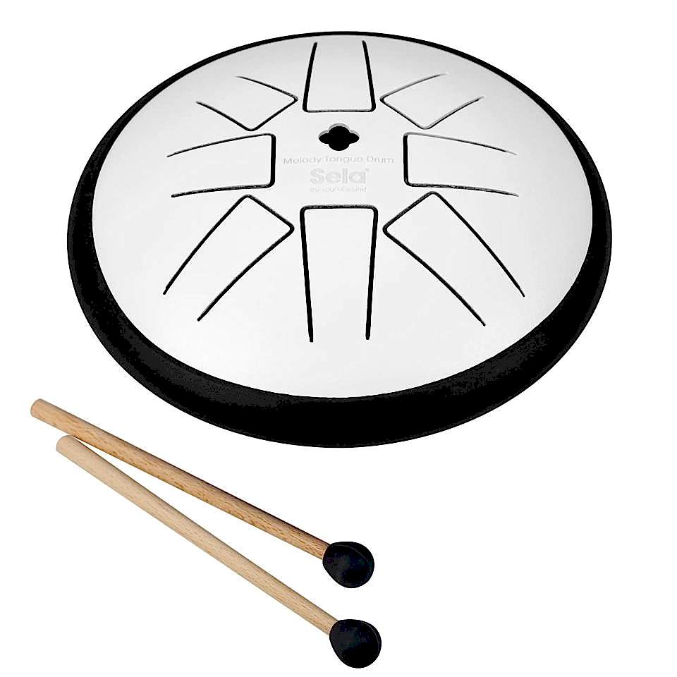Sela SE363  ~15cm Tongue Drum (Fa Minör / Beyaz)