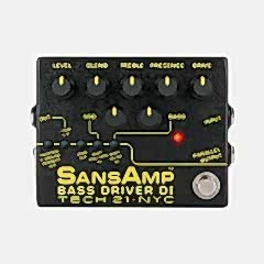 Tech 21 BSDRv2 SansAmp Bass Driver (2. Nesil) Efekt Pedalı