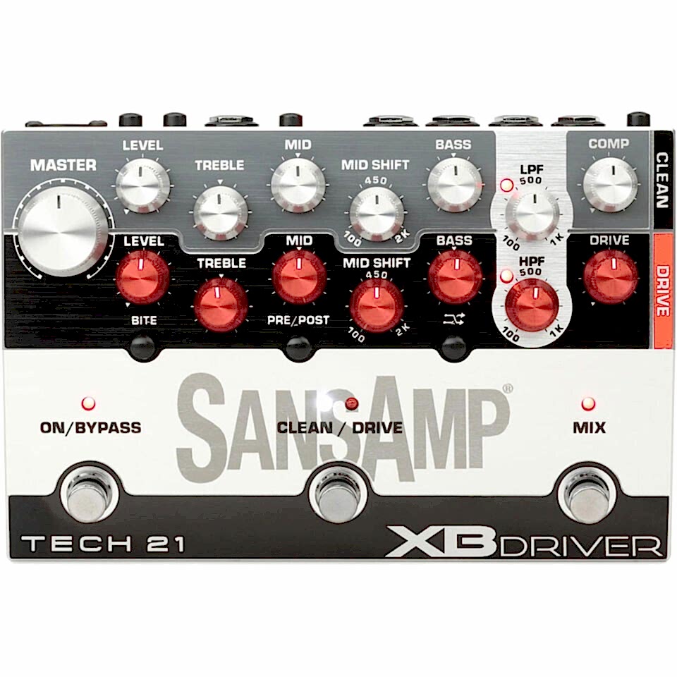 Tech 21 XBDR SansAmp XB Driver Bas Gitar Preamp