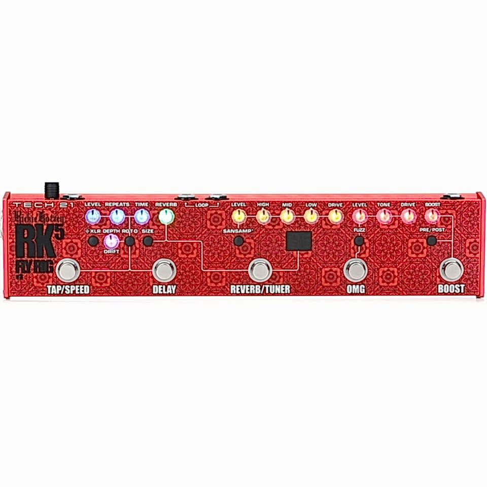 Tech 21 RK5V3 Richie Kotzen 3.Nesil Fly Rig Gitar Efekt Prosesörü