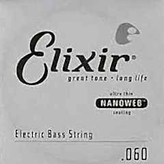 Elixir 060 Tek Bas Gitar Teli (15360)