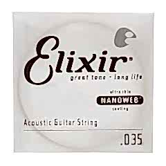 Elixir 035 Tek Akustik Bronze Tel (13135)