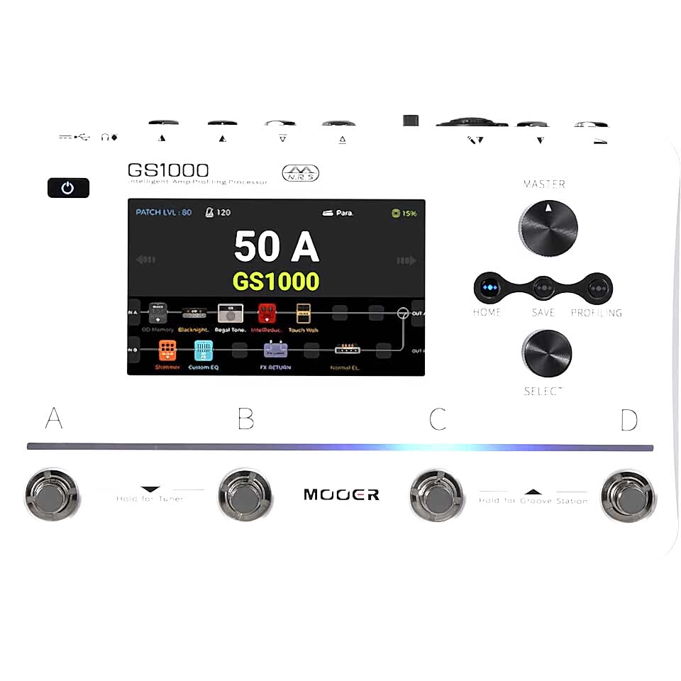 Mooer GS1000 Akıllı Gitar Efekt Prosesörü