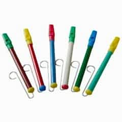 Musik Schwarz Slide Whistle