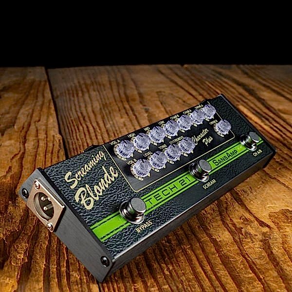 Tech 21 SansAmp Character Plus-Screaming Blonde Gitar Pedalı (CPSSB)