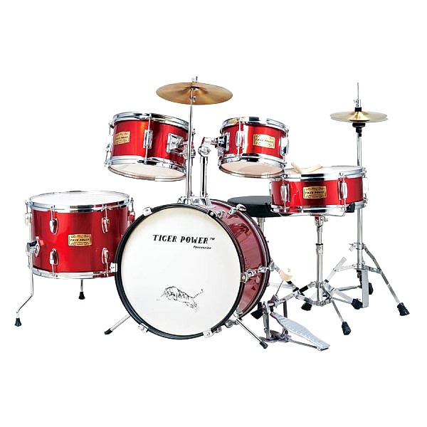 Tiger Power Çocuk Davulu Seti 16+8+10+13Ft+12S BMDJR50