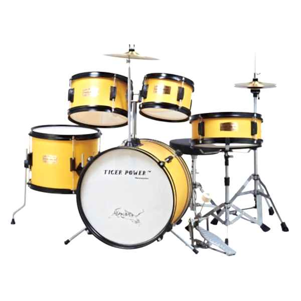 Tiger Power Çocuk Bateri Seti 16+8+10+13Ft+12S BMDJR50C